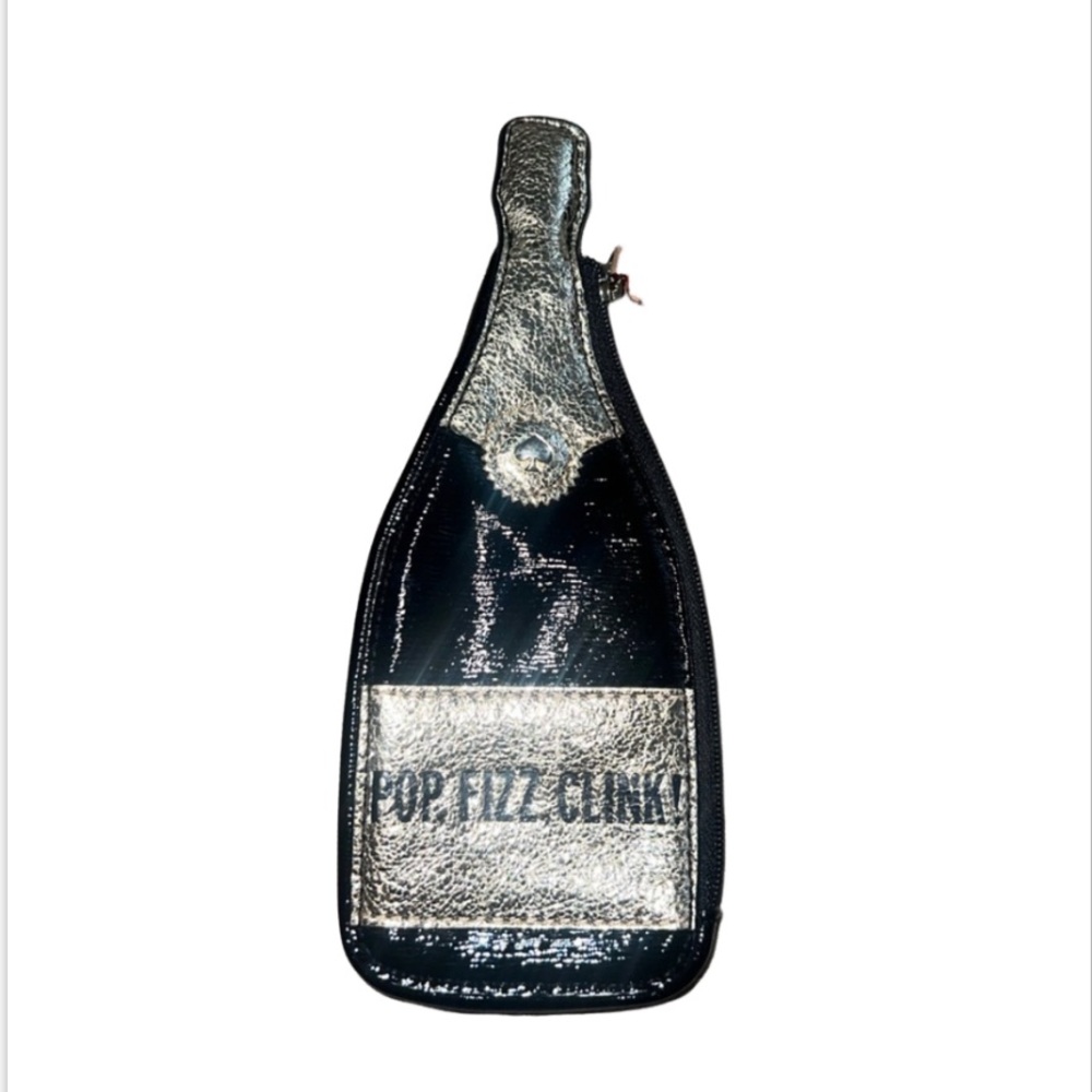 Kate Spade Pop. Fizz. Clink. Novelty Coin Purse ! - Picture 5 of 10